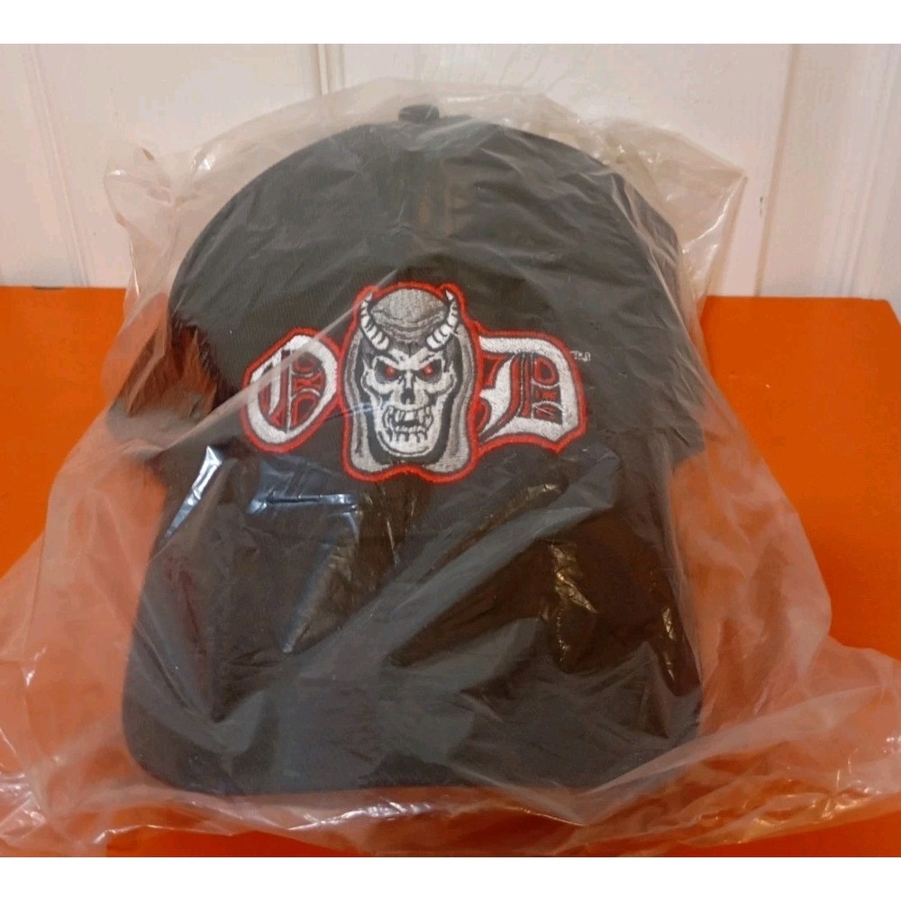 NEW Vintage 00s WWE The Undertaker Original Deadman Black Adjustable Hat